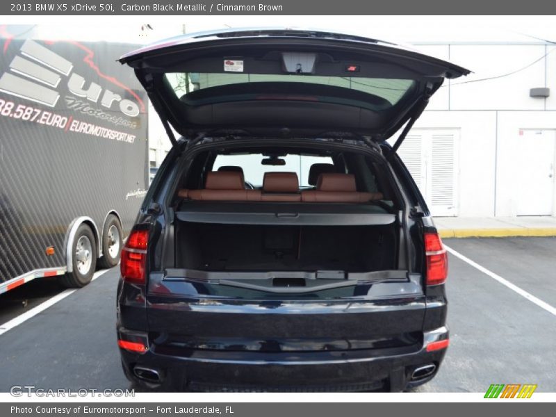 Carbon Black Metallic / Cinnamon Brown 2013 BMW X5 xDrive 50i