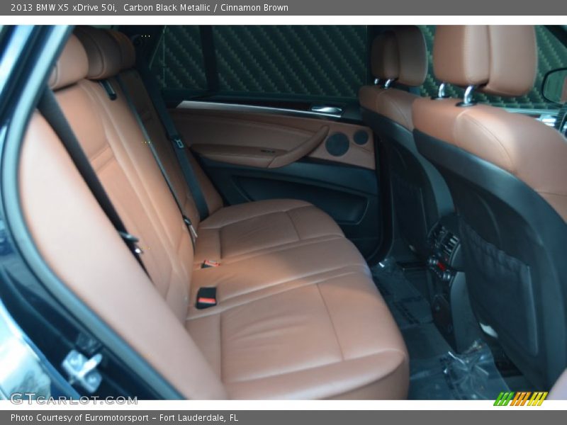 Carbon Black Metallic / Cinnamon Brown 2013 BMW X5 xDrive 50i