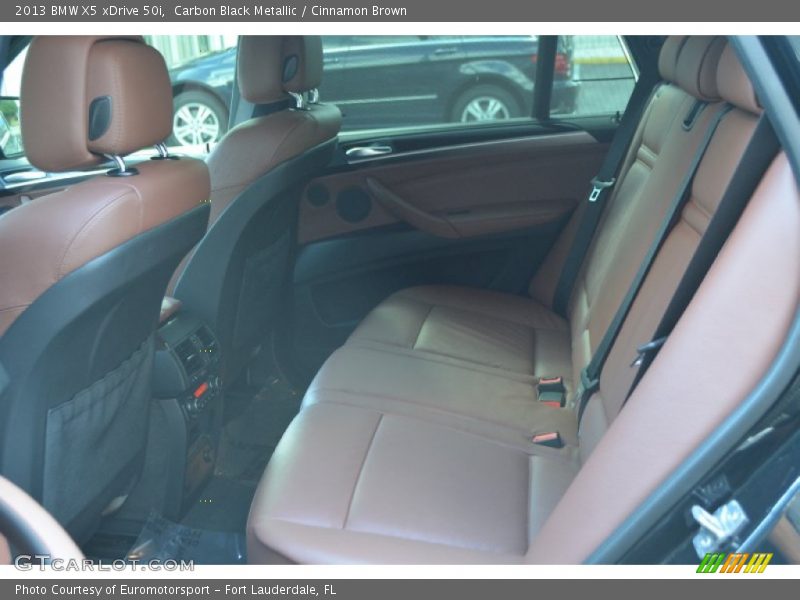 Carbon Black Metallic / Cinnamon Brown 2013 BMW X5 xDrive 50i
