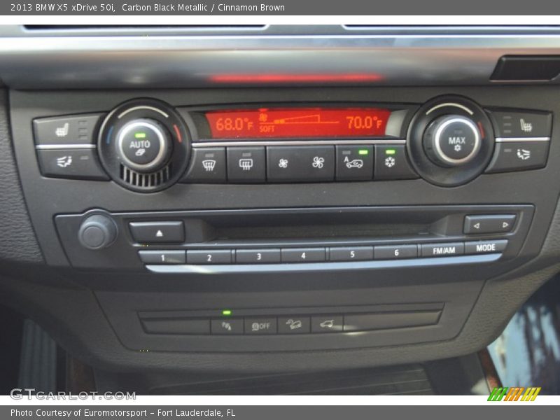 Carbon Black Metallic / Cinnamon Brown 2013 BMW X5 xDrive 50i
