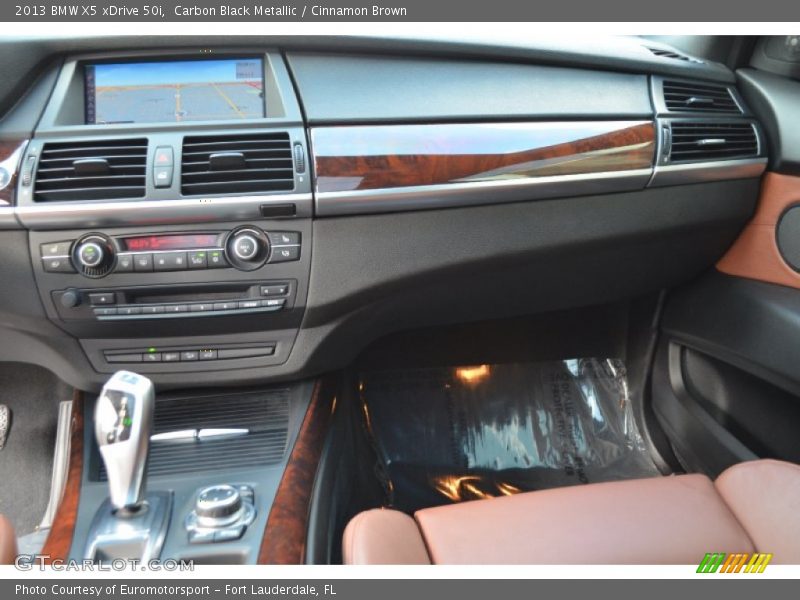 Carbon Black Metallic / Cinnamon Brown 2013 BMW X5 xDrive 50i