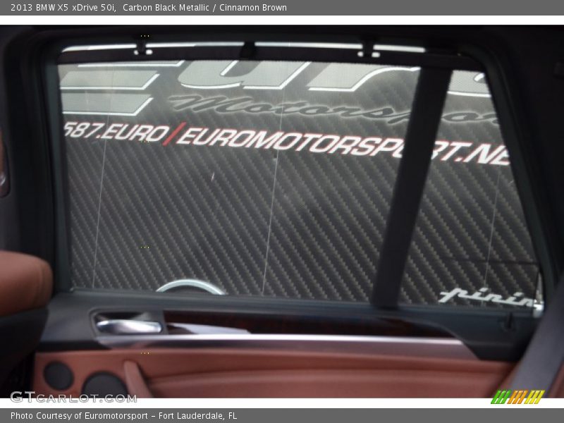 Carbon Black Metallic / Cinnamon Brown 2013 BMW X5 xDrive 50i