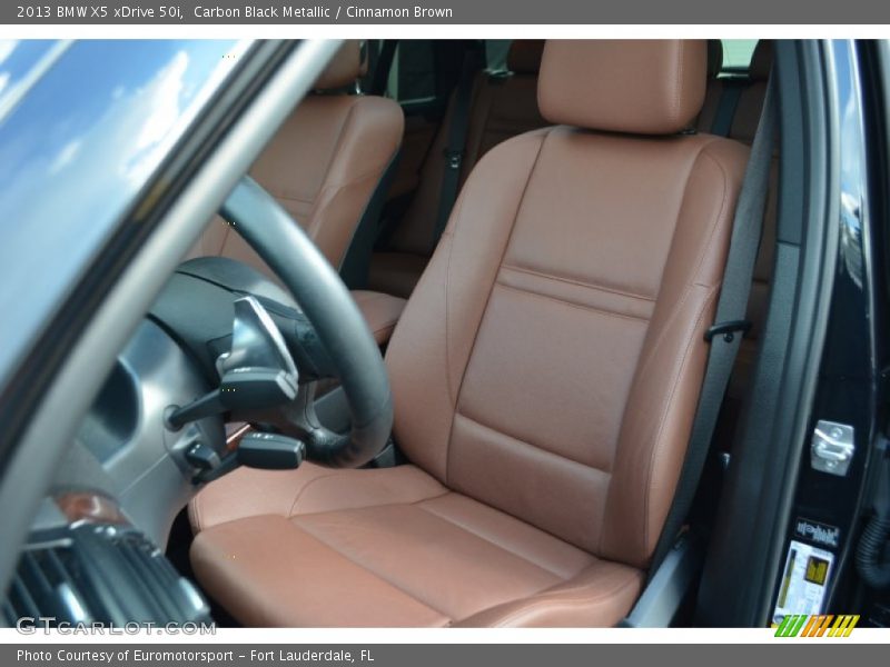 Carbon Black Metallic / Cinnamon Brown 2013 BMW X5 xDrive 50i