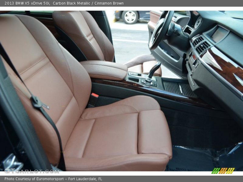Carbon Black Metallic / Cinnamon Brown 2013 BMW X5 xDrive 50i