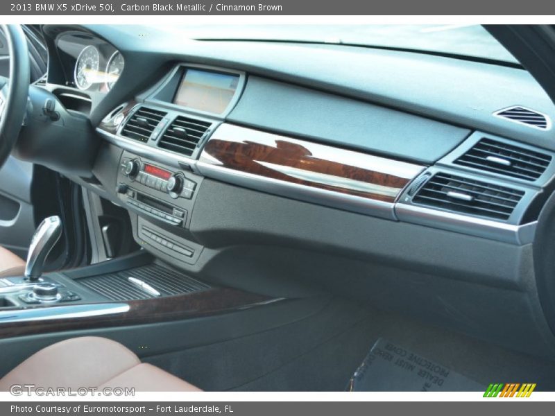 Carbon Black Metallic / Cinnamon Brown 2013 BMW X5 xDrive 50i