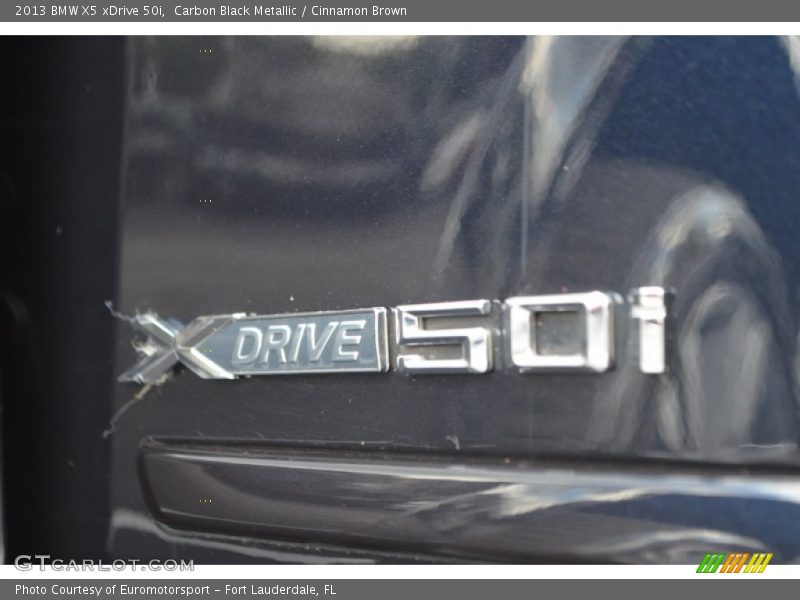 Carbon Black Metallic / Cinnamon Brown 2013 BMW X5 xDrive 50i