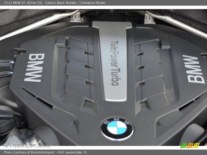 Carbon Black Metallic / Cinnamon Brown 2013 BMW X5 xDrive 50i