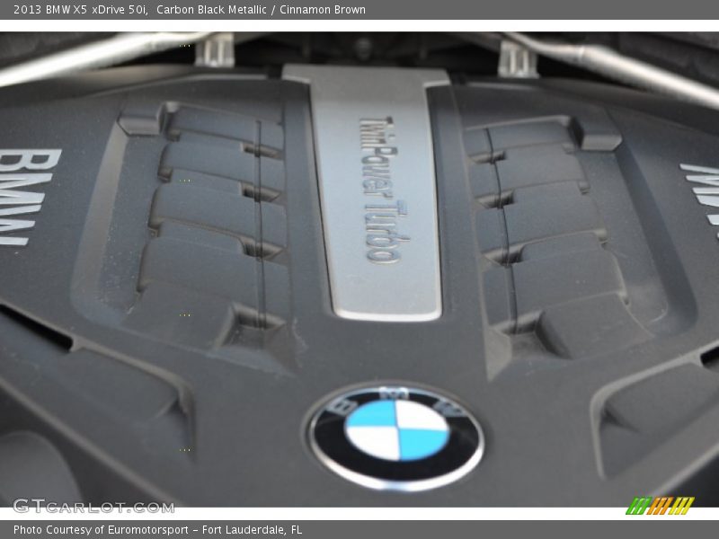 Carbon Black Metallic / Cinnamon Brown 2013 BMW X5 xDrive 50i