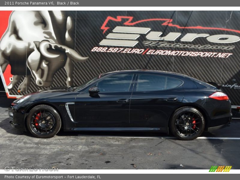 Black / Black 2011 Porsche Panamera V6