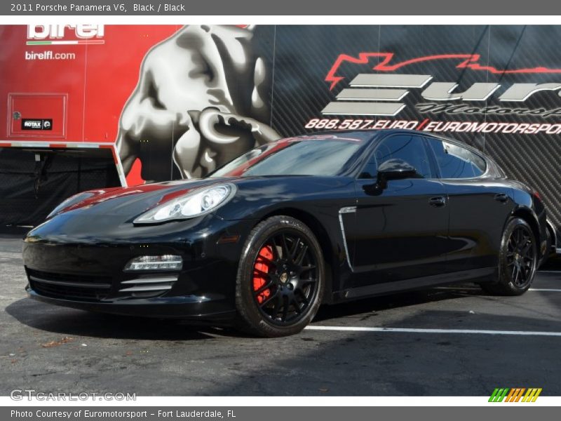 Black / Black 2011 Porsche Panamera V6