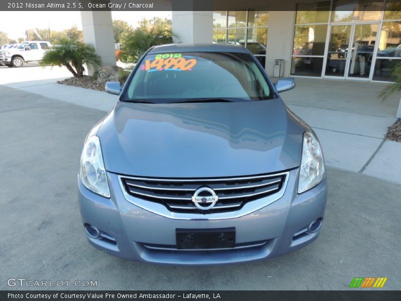 Ocean Gray / Charcoal 2012 Nissan Altima 2.5 S