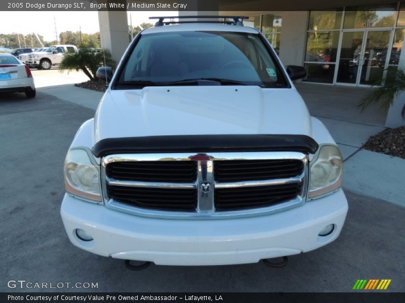 Bright White / Medium Slate Gray 2005 Dodge Durango SLT