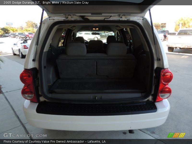 Bright White / Medium Slate Gray 2005 Dodge Durango SLT