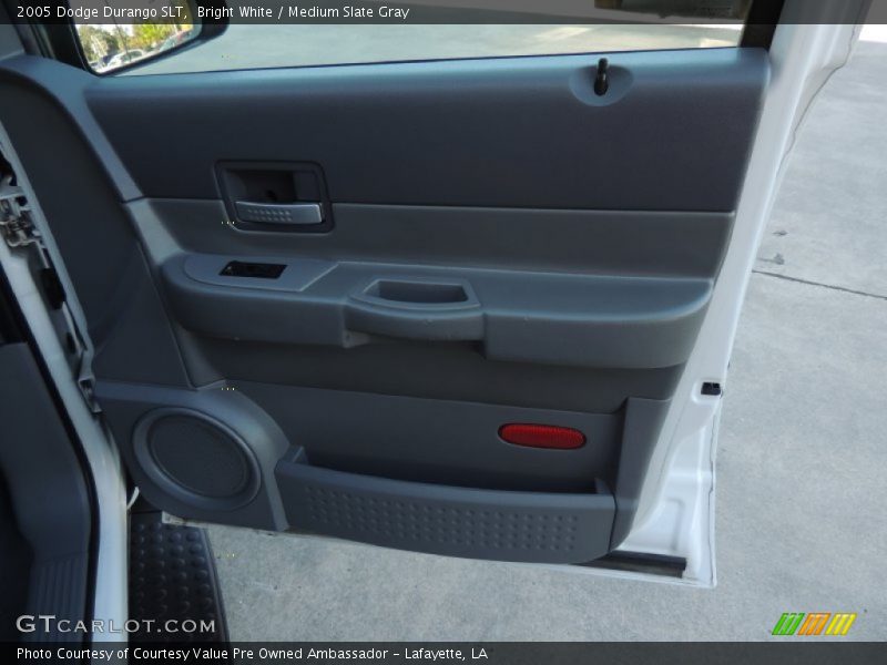 Bright White / Medium Slate Gray 2005 Dodge Durango SLT
