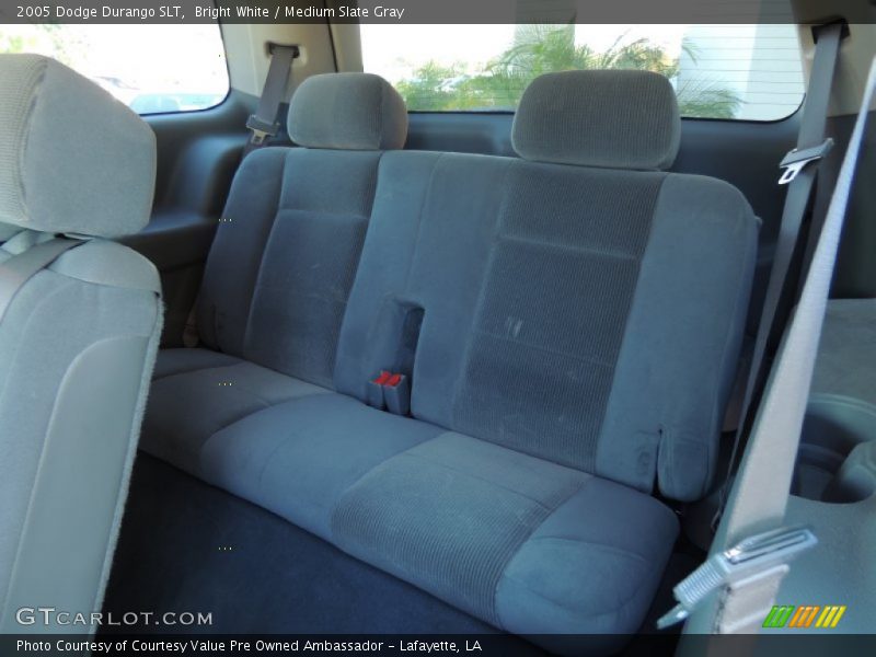 Bright White / Medium Slate Gray 2005 Dodge Durango SLT