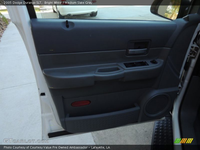 Bright White / Medium Slate Gray 2005 Dodge Durango SLT
