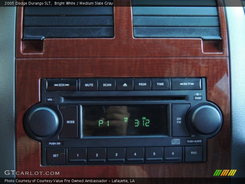 Bright White / Medium Slate Gray 2005 Dodge Durango SLT