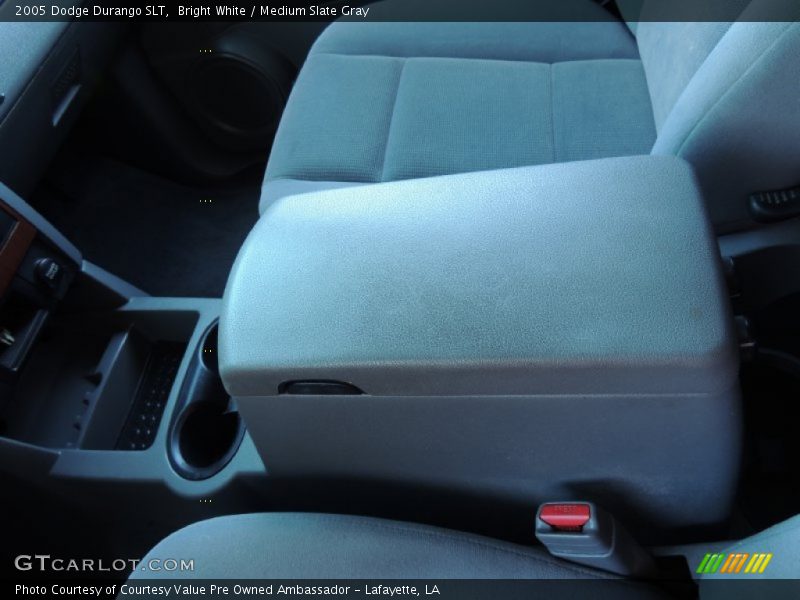 Bright White / Medium Slate Gray 2005 Dodge Durango SLT
