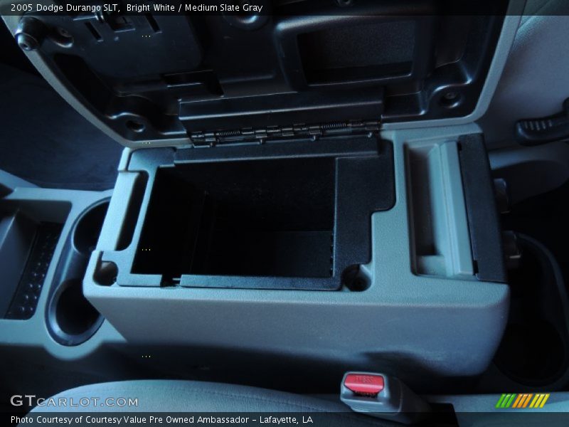 Bright White / Medium Slate Gray 2005 Dodge Durango SLT