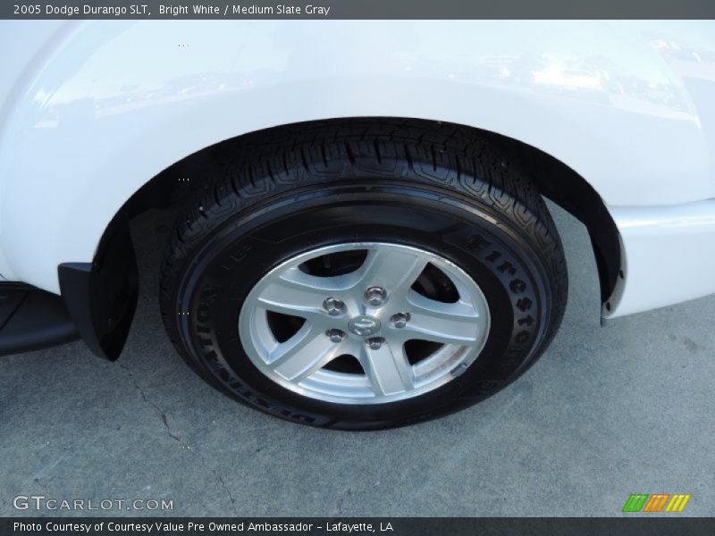 Bright White / Medium Slate Gray 2005 Dodge Durango SLT