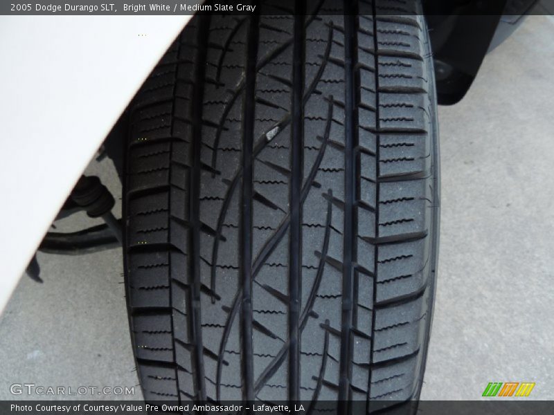 Bright White / Medium Slate Gray 2005 Dodge Durango SLT