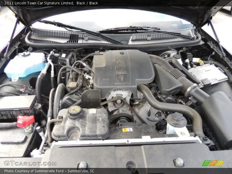 Black / Black 2011 Lincoln Town Car Signature Limited