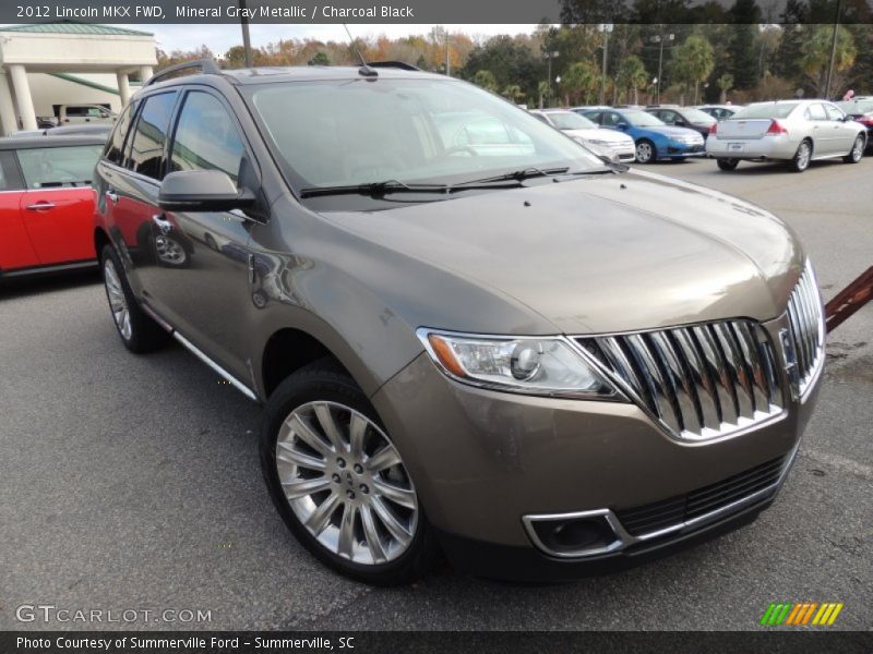 Mineral Gray Metallic / Charcoal Black 2012 Lincoln MKX FWD