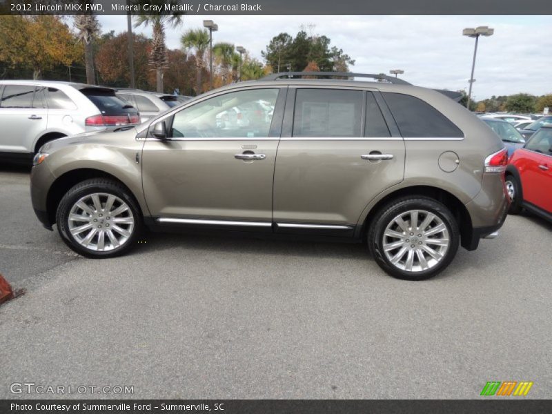 Mineral Gray Metallic / Charcoal Black 2012 Lincoln MKX FWD