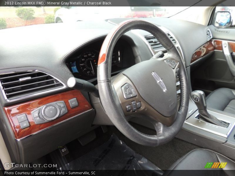 Mineral Gray Metallic / Charcoal Black 2012 Lincoln MKX FWD