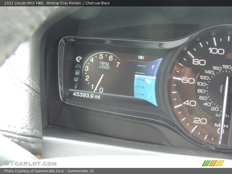 Mineral Gray Metallic / Charcoal Black 2012 Lincoln MKX FWD