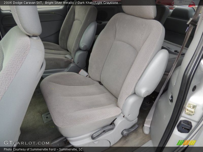 Bright Silver Metallic / Dark Khaki/Light Graystone 2006 Dodge Caravan SXT
