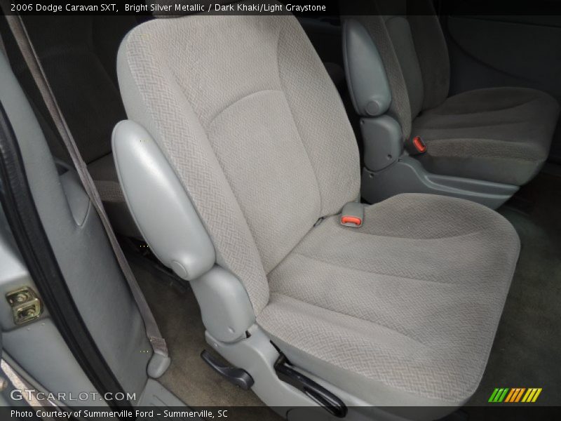 Bright Silver Metallic / Dark Khaki/Light Graystone 2006 Dodge Caravan SXT