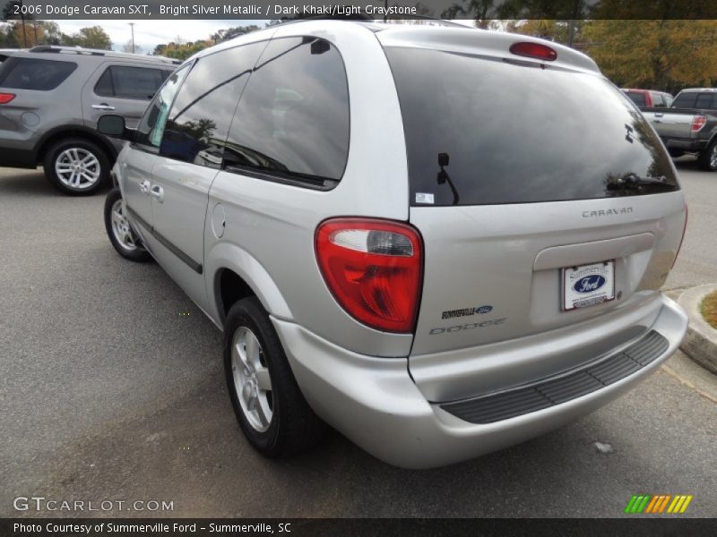 Bright Silver Metallic / Dark Khaki/Light Graystone 2006 Dodge Caravan SXT
