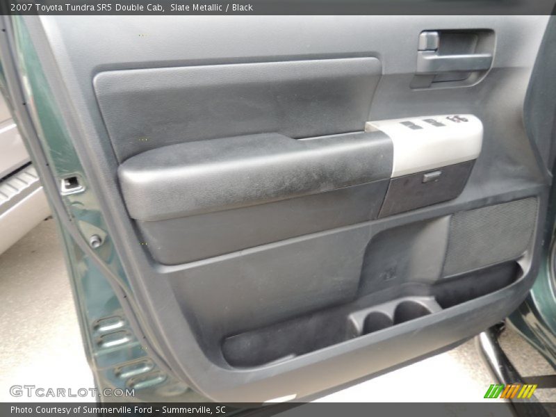 Slate Metallic / Black 2007 Toyota Tundra SR5 Double Cab