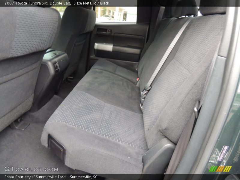 Slate Metallic / Black 2007 Toyota Tundra SR5 Double Cab
