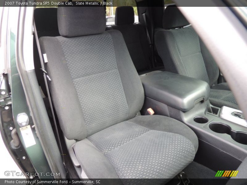 Slate Metallic / Black 2007 Toyota Tundra SR5 Double Cab
