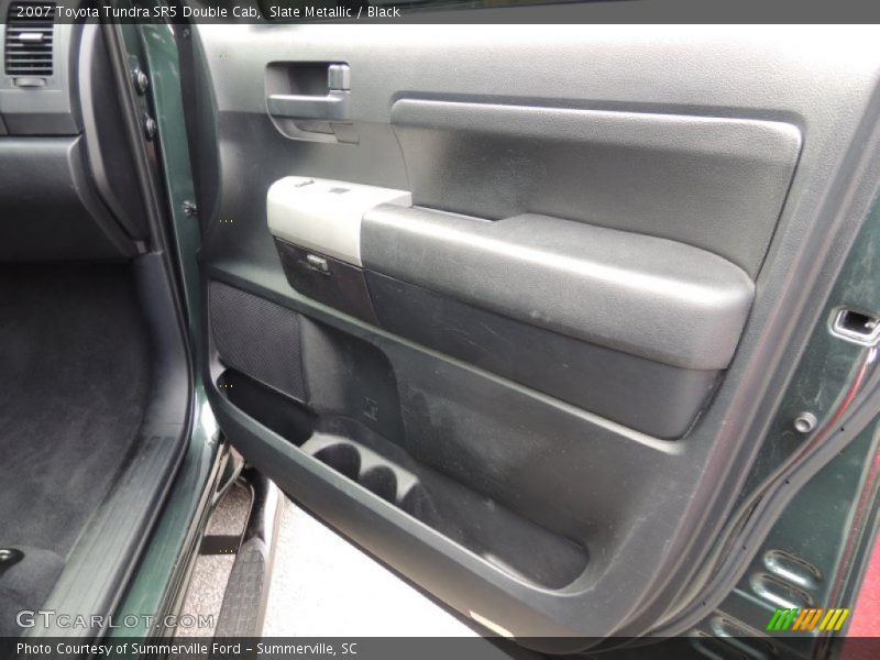 Slate Metallic / Black 2007 Toyota Tundra SR5 Double Cab