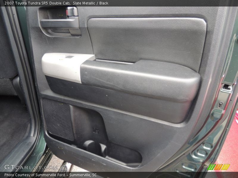 Slate Metallic / Black 2007 Toyota Tundra SR5 Double Cab