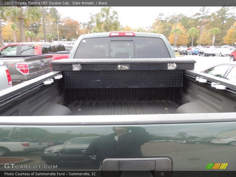 Slate Metallic / Black 2007 Toyota Tundra SR5 Double Cab