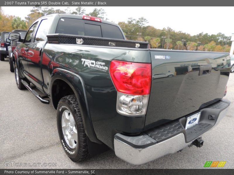 Slate Metallic / Black 2007 Toyota Tundra SR5 Double Cab