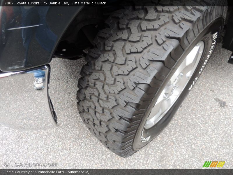 Slate Metallic / Black 2007 Toyota Tundra SR5 Double Cab