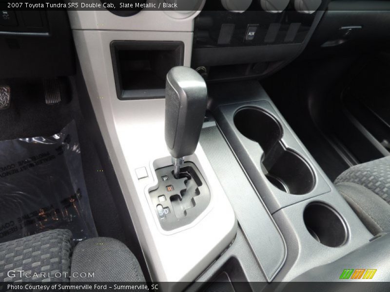 Slate Metallic / Black 2007 Toyota Tundra SR5 Double Cab