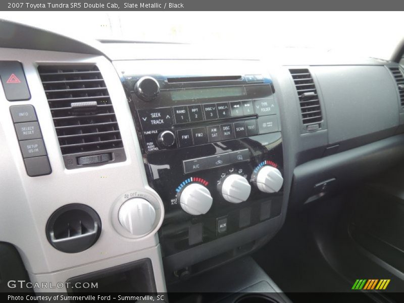 Slate Metallic / Black 2007 Toyota Tundra SR5 Double Cab