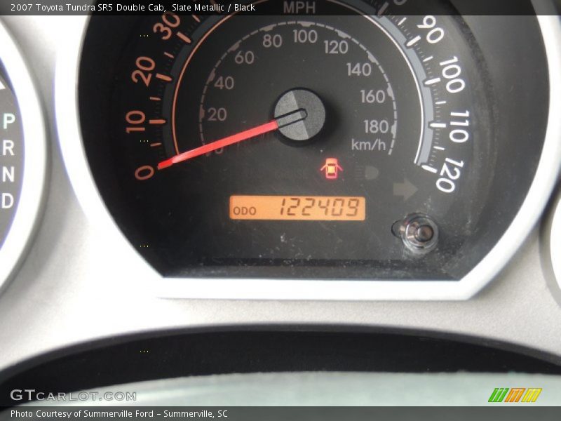 Slate Metallic / Black 2007 Toyota Tundra SR5 Double Cab