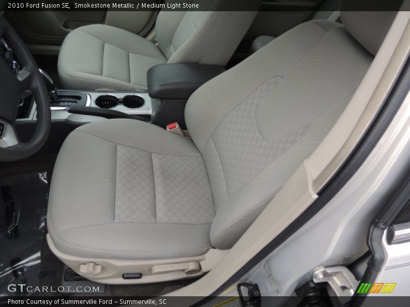 Smokestone Metallic / Medium Light Stone 2010 Ford Fusion SE