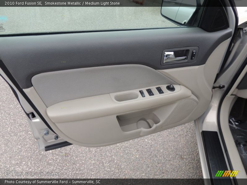 Smokestone Metallic / Medium Light Stone 2010 Ford Fusion SE