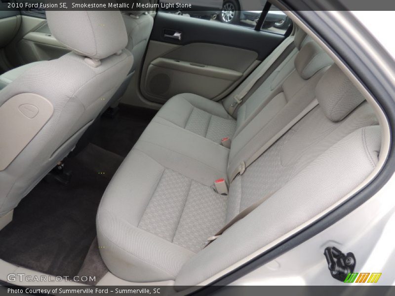 Smokestone Metallic / Medium Light Stone 2010 Ford Fusion SE