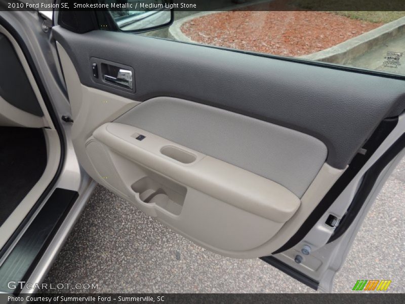 Smokestone Metallic / Medium Light Stone 2010 Ford Fusion SE
