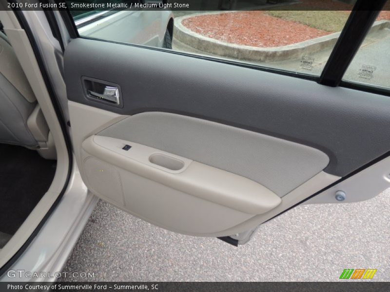 Smokestone Metallic / Medium Light Stone 2010 Ford Fusion SE