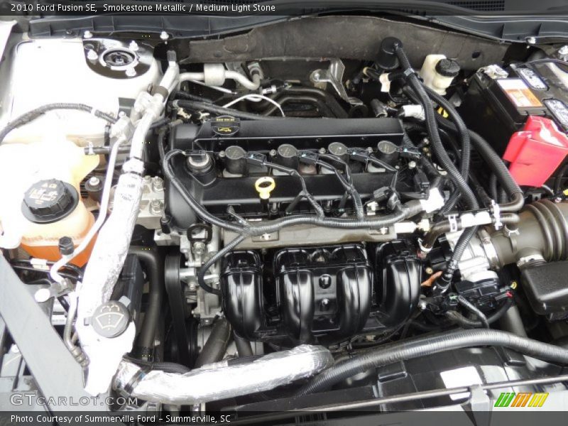 Smokestone Metallic / Medium Light Stone 2010 Ford Fusion SE